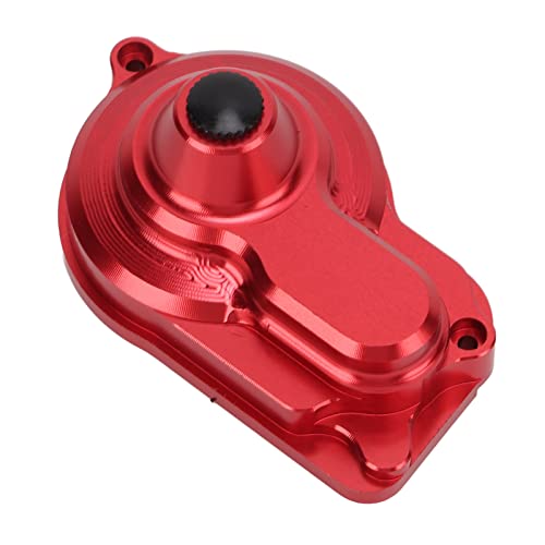 PenRux RC Rear Main Gear Cover, Durable Practical Rear Gear Box Housing Cover High Accuracy Lightweight for 1/18 RC Car (Red)