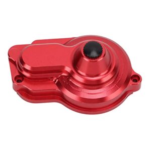 PenRux RC Rear Main Gear Cover, Durable Practical Rear Gear Box Housing Cover High Accuracy Lightweight for 1/18 RC Car (Red)