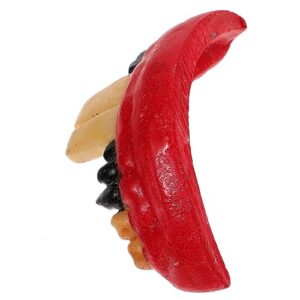 coheali halloween decor halloween dentures decor fake teeth funny fake dentures cosplay teeth ugly teeth funny teeth pranking props fake teeth for halloween plastic clothing fake props