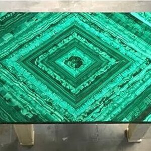 36 x 60 Inches Rectangle Black Marble Office Meeting Table Semi Precious Gemstone Overlay Work Dining Table Top add Elegant Look to Your Lifestyle