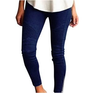 amazon mystery box capri leggings high waisted leggings for women plus size seamless scrunch butt gym yoga pants stretch pull-on jeggings activewear navy 5xl