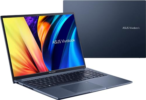 ASUS Vivobook 16 M1603Q 2023 Laptop - 16" 1920x1200 AMD Radeon Graphics - AMD Ryzen 7 5800H 8 Cores - 12GB DDR4 2TB NVMe SSD - HD Audio Wi-Fi 6 Bluetooth 5.3 - Win10 Pro TLG 32GB USB - Quiet Blue