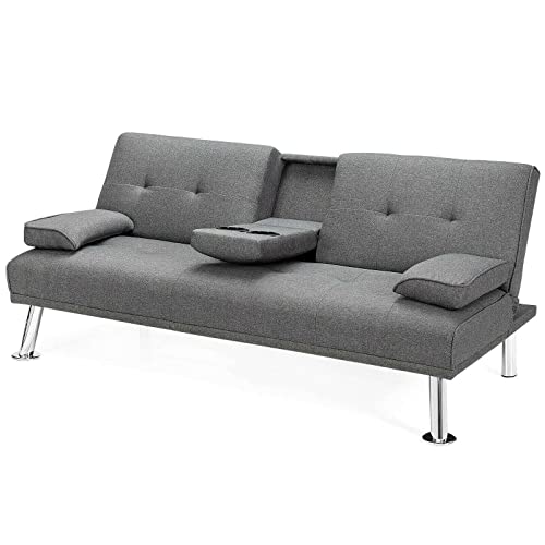 SDQF Sofa Bed, Light Grey Sofa Sofa Bed Sofas for Living Room Living Room Furniture Floor Sofa Furniture for Living Room Sofa Bed Couch Fold Out Couch Bed