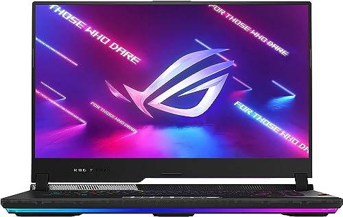 ASUS ROG Strix Scar 15 15.6” QHD 240Hz Gaming Laptop, Intel Core i9 12900H, 16GB DDR5, 1TB SSD, NVIDIA GeForce RTX 3070 Ti, Per-Key RGB Keyboard, Wi-Fi 6E, Bluetooth, Black, Win 11, 32GB USB Card