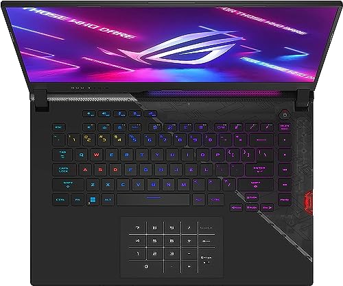 ASUS ROG Strix Scar 15 15.6” QHD 240Hz Gaming Laptop, Intel Core i9 12900H, 16GB DDR5, 1TB SSD, NVIDIA GeForce RTX 3070 Ti, Per-Key RGB Keyboard, Wi-Fi 6E, Bluetooth, Black, Win 11, 32GB USB Card