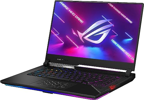 ASUS ROG Strix Scar 15 15.6” QHD 240Hz Gaming Laptop, Intel Core i9 12900H, 16GB DDR5, 1TB SSD, NVIDIA GeForce RTX 3070 Ti, Per-Key RGB Keyboard, Wi-Fi 6E, Bluetooth, Black, Win 11, 32GB USB Card