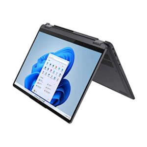 lenovo ideapad flex 5 14" 2.2k (2240x1400) ips touchscreen laptop | amd ryzen 7 5700u 8-core | amd radeon graphics | backlit keyboard | fingerprint | wi-fi 6 | 16gb lpddr4 2tb ssd | win11 pro