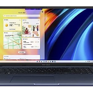 ASUS 2023 VivoBook 17X 17.3 Full HD IPS Home & Business Laptop (AMD Ryzen 7 5800H 8-Core, 40GB RAM, 1TB PCIe SSD, AMD Radeon, WiFi 6, Bluetooth 5.2, Webcam, HDMI, Backlit KB, Win 11 Pro) w/Hub