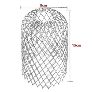 Bothyi Downspout Guard Leaf Filter, Gutter Strainer Mesh Leaf Guards, Gutter Downsport Guard for Prevent Blockage Leaves Debris, Roof, S