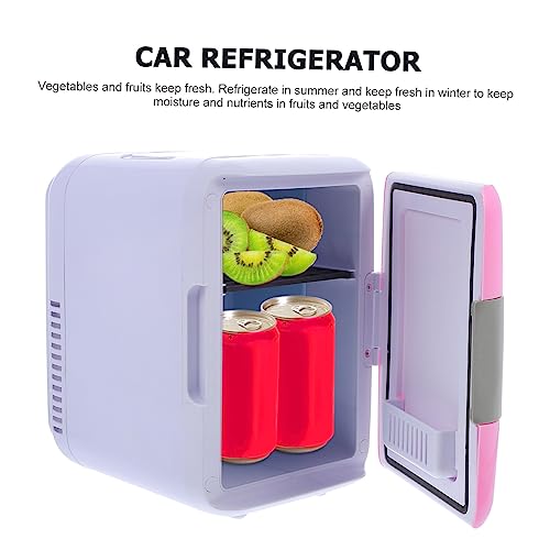 Didiseaon car refrigerator mini refrigerador freezer mini cosmetics fridge picnic beverage cooler small plug in fridge small fridge Dual-Use Fridge Car Accessories Mini Refrigerator heater