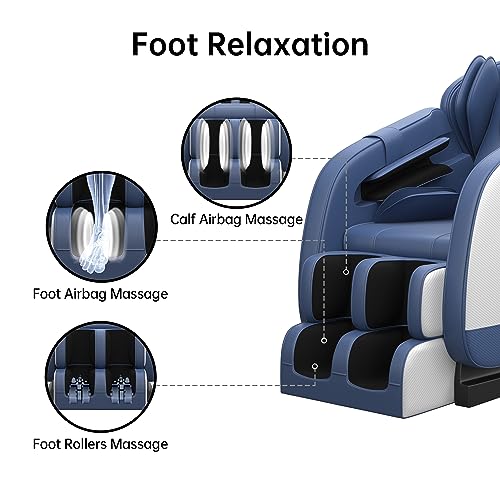 SMAGREHO MM350 Massage Chair, Blue