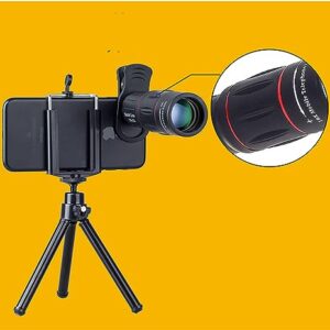 Mobile Phone monoculars, 18X External telephoto Lens, Outdoor Photography, HD telephoto Lens 18x B (Standard)