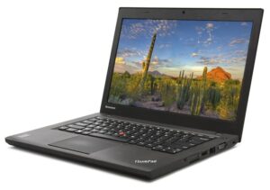 lenovo thinkpad t440 business laptop, 14in lightweight notebook, dual core intel core i5-4300, 1.90ghz, 8gb ram, 256gb ssd, windows 10 professional (renewed)
