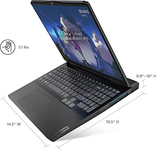 Lenovo IdeaPad Gaming Laptop, 15.6" FHD IPS 120Hz, Intel i7-12700H 14-Core, NVIDIA GeForce RTX 3050 Ti 4GB GDDR6, 32GB DDR4, 1TB SSD, Backlit KB, Thunderbolt 4, Wi-Fi 6, Win11 Home, COU 32GB USB