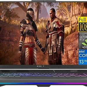 ASUS 2023 Newest ROG Strix G16 Gaming Laptop, 16" FHD 165Hz Display, Intel Core i7-13650HX Processor (14 core), GeForce RTX 4060, 64GB DDR5 RAM, 2TB SSD, Wi-Fi 6E, Backlit Keyboard, Windows 11 Home