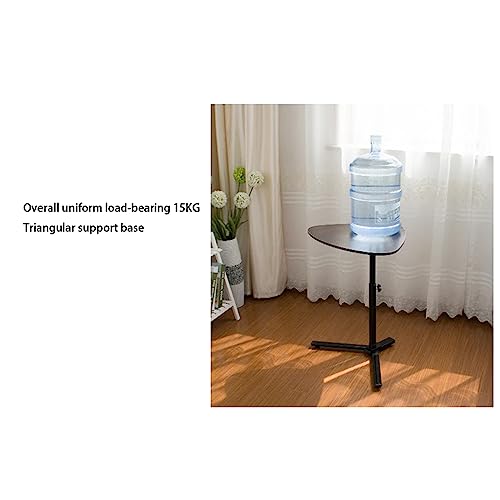 Modern Sofa Side Table Tv Tray Table Adjustable Height Lift Movable Coffee Table Modern Corner Table Small Laptop Desk for Bedside Sofa Living Room Side End Table