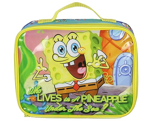 INTIMO Nickelodeon SpongeBob SquarePants Bikini Bottom Lunch Box Tote Bag