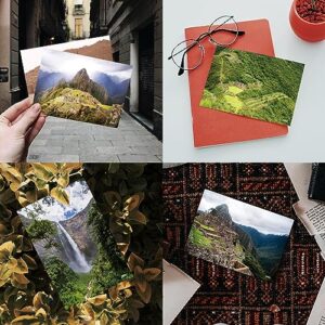 Dear Mapper Peru Natural Landscape Postcards Pack 20pc/Set Postcards From Around The World Greeting Cards for Business World Travel Postcard for Mailing Decor Gift