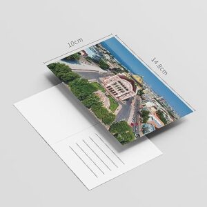 Dear Mapper Brazil City Landscape Postcards Pack 20pc/Set Postcards From Around The World Greeting Cards for Business World Travel Postcard for Mailing Decor Gift