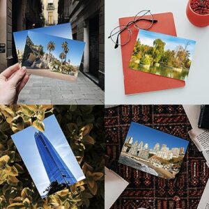 Dear Mapper Chile City Landscape Postcards Pack 20pc/Set Postcards From Around The World Greeting Cards for Business World Travel Postcard for Mailing Decor Gift