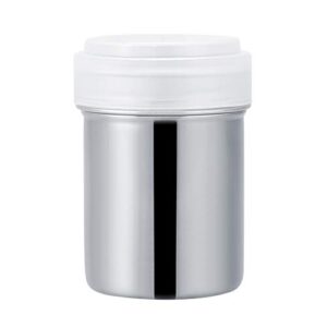 Sugar Pepper Shaker Pepper Shaker, Powder Shaker, Cocoa Powder Shaker Spice Shaker, for Home for Kitchen (304 small concave mesh)