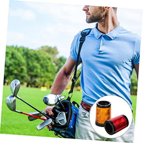 INOOMP 8 Pcs Golf Club Cover Outdoor Accessories Accessories Outdoor Sleeve Protectors Golfing Clubs Parts Golfs Bumper Rolling Cart Accessories Protection Golfs Ferrules Replace