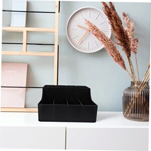 Didiseaon Classification Storage Box Snack containers Locker Organizer bandejas para comida Plastic Coffee Condiment Holder Tea Bags Storage Cabinet Accessory Tray Tea Bag Holder teahouse