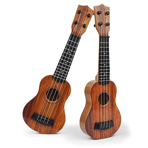 Kids Toy Ukulele, Kids Guitar Musical Toy, Beginner Musical Instrument 14 inches with 4 Strings Mini Guitar for Skill Improving Kids Play Early Educational Pre School Children Toddler