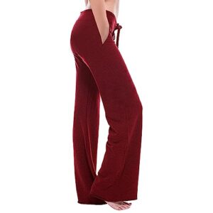 Plus Size Jumpsuits for Women Summer 2023 Cargo Pants Women Elastic Waisted Stretch Pant Legging Workout Yoga Gym Cozy Drawstring Trousers with Pockets Red Small