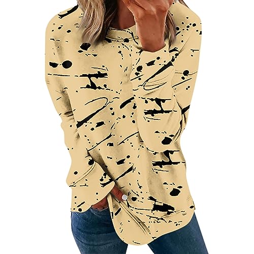 Half Zip Pullover Women Long Sleeve Tshirts Shirts For Women Oversized Sweatshirt For Women Lightweight Sweatshirts For Women Tops Casual Long Sleeve Printed Shirts Blouses T Shirts Generic