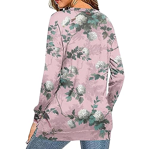 Long Sleeve Tshirts Shirts For Women Lightweight Sweatshirts For Women Oversized Sweatshirt For Women Quarter Zip Sweatshirt Women Long Sleeve Printed Shirts Casual Blouses Tops T Shirts Generic