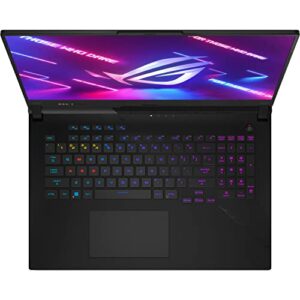 ASUS ROG Strix SCAR-17 G733 Gaming & Entertainment Laptop (AMD Ryzen 9 7945HX 16-Core, 64GB DDR5 4800MHz RAM, 2x8TB PCIe SSD RAID 1 (8TB), GeForce RTX 4080, 17.3" Win 11 Pro) with DV4K Dock