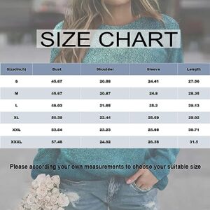 Generic Long Sleeve Shirt for Women Long Sleeve Tops for Women Pullover Sweaters for Women Long Sleeve Round Neck Long Sleeve Pullover Loose Blouses Casual Tops Lightweight Shirts Printed T Shirts