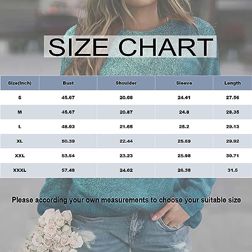 Generic Long Sleeve Shirt for Women Long Sleeve Tops for Women Pullover Sweaters for Women Long Sleeve Round Neck Long Sleeve Pullover Loose Blouses Casual Tops Lightweight Shirts Printed T Shirts