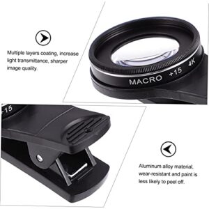 UKCOCO 2pcs Fisheye Universal Mobile Carry SLR Compatible with - Lenses Phones Macro on Smartphones Len Compatible with Most Clip for Attachment Portable Kit Lens Smart Fish Camera