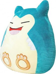 snorlax plush super soft filled plush toy, add snorlax to your team and become a member of your collection 13.8 inch