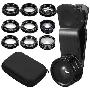 Abaodam 1 Set Mobile Phone Camera Lens tech Gifts Multifunctional Lens Camera Lens Kit Portable Lens s10 Practical Lens Tablet Phone fisheye Lens Durable Lens Filter Taste Packaging: TPU