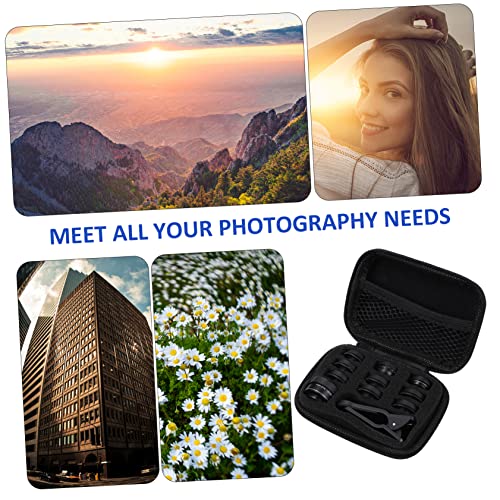 Abaodam 1 Set Mobile Phone Camera Lens tech Gifts Multifunctional Lens Camera Lens Kit Portable Lens s10 Practical Lens Tablet Phone fisheye Lens Durable Lens Filter Taste Packaging: TPU