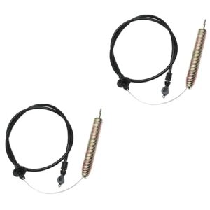 Yardwe Clutch 2 pcs Machine Craftsman Fit Tractor Durable Deck Pull Cutter Clutch Mowing Replacement for Mower Cord Cable Grass Practical Clutches Engagement Lawn