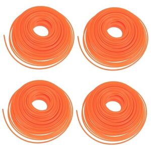 yardwe 4pcs for xcm cutter spool supplies professional steel trailer wire cutters cordless round landscape mower grass mowers accessory orange rope accessories trimmer brush replacement