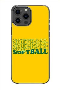 softball sports enthusiast pattern art design anti-fall and shockproof gift iphone case (iphone 7+/8+)