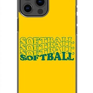 Softball Sports Enthusiast Pattern Art Design Anti-Fall and Shockproof Gift iPhone case (iPhone 7+/8+)