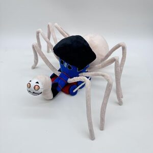 Train Spider Thomas Plush,2023 New Train Spider Thomas Plush Toy,Choo Choo Charles Plush Toy,Train Spider Thomas Stuffed Animal, Train Spider Thomas Plushies Toy Figure,for Kids and Game Fans Gifts