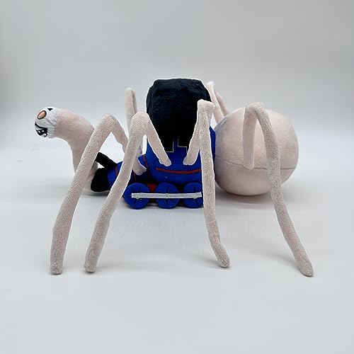 Train Spider Thomas Plush,2023 New Train Spider Thomas Plush Toy,Choo Choo Charles Plush Toy,Train Spider Thomas Stuffed Animal, Train Spider Thomas Plushies Toy Figure,for Kids and Game Fans Gifts