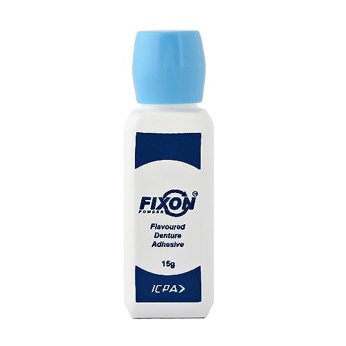 (Pack of 6) Fixon Denture Adhesive Powder (15gm Each) - by Ayur-Homeo