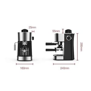 CZDYUF Semi Automatic Espresso Electric Coffee Machine Express Electric Foam Coffee Maker Kitchen Appliances