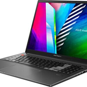 ASUS Vivobook Pro 16X OLED Gaming & Entertainment Laptop (AMD Ryzen 7 5800H 8-Core, 16GB RAM, 8TB PCIe SSD, GeForce RTX 3050 Ti, 16.0" 60Hz 4K (3840x2400), Fingerprint, Win 11 Pro) with DV4K Dock