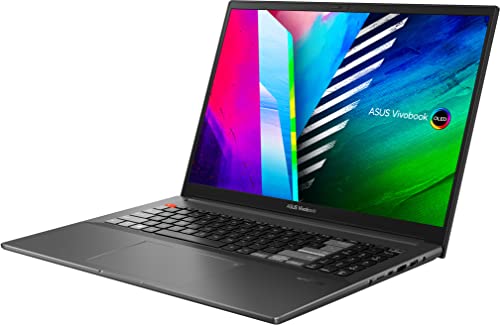 ASUS Vivobook Pro 16X OLED Gaming & Entertainment Laptop (AMD Ryzen 7 5800H 8-Core, 16GB RAM, 8TB PCIe SSD, GeForce RTX 3050 Ti, 16.0" 60Hz 4K (3840x2400), Fingerprint, Win 11 Pro) with DV4K Dock