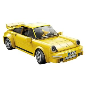 dOMOb RUF CTR Yellowbird RC Car Building Kit – Bricks Toys for 6+ Age Kids & Adults – 1:20 Model Build Set – 2.4GHz Remote Control – 222 pcs Blocks – STEM for Boys & Girls