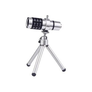 abaodam phone stand tripod video tripod cortinas inteligentes telephoto lens telephone camera lens kit 9 in 1 cell phone video lens zoom telescope lens 12x mobile phone lens clip-on suite